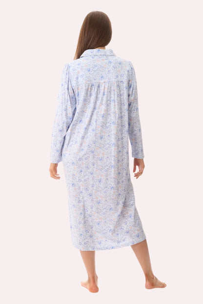 Givoni Poppy Mid Collared Nightie