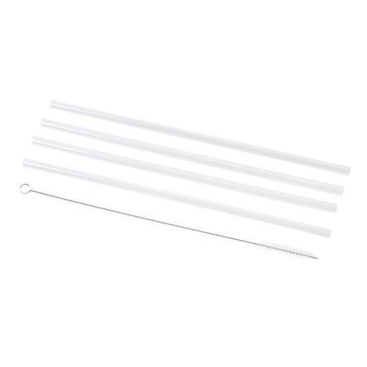 Oasis Commuter  Tumbler Straw Set w Brush 4p