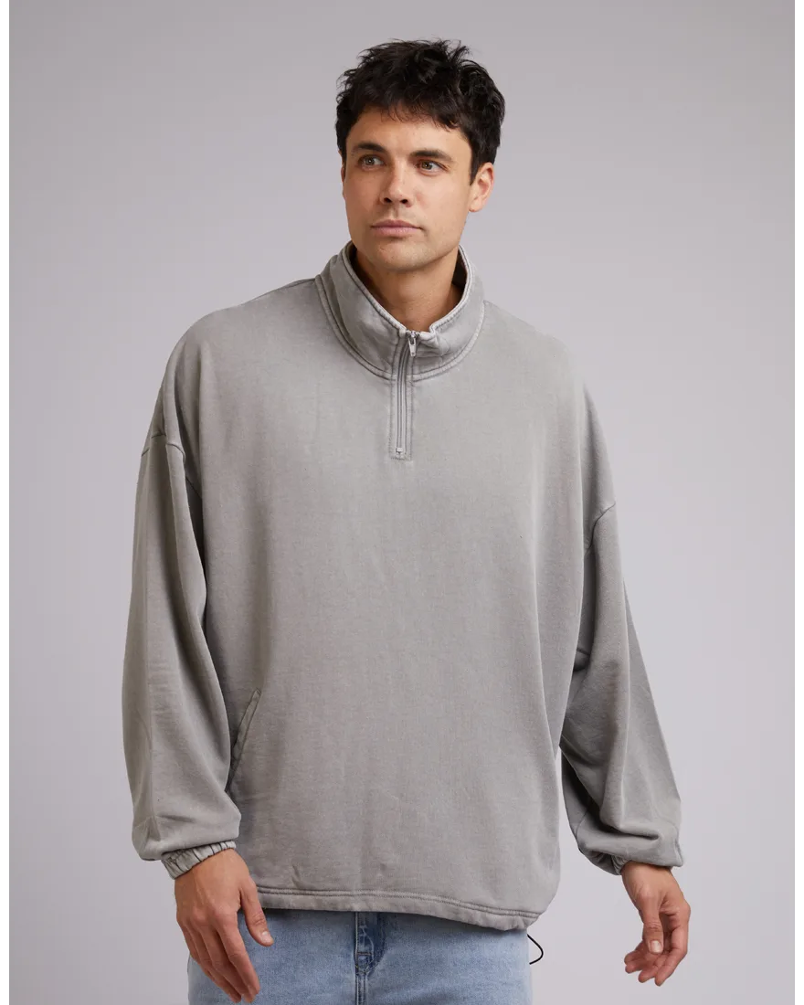 Silent Theory Oversized 1/4 Zip Jumper