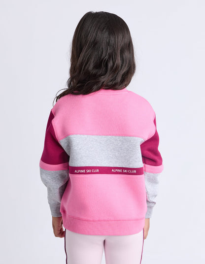Eve Girl Alpine Panelled Crew