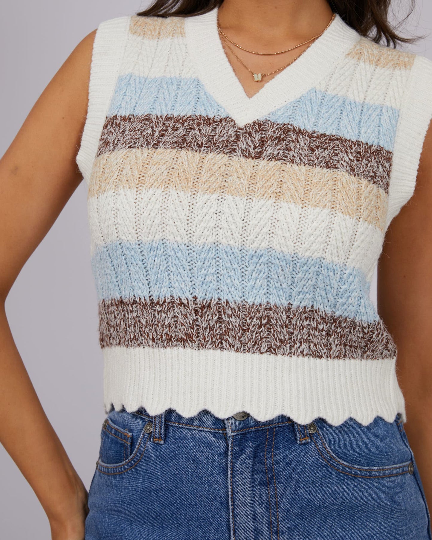 All About Eve Indy Knit Vest