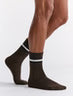 Ambra Mens Chunky Rib Tennis Crew