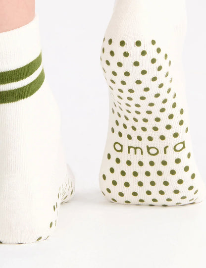 Ambra Grip Crew Sock