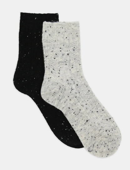 Ambra Fleck Winter Blend Crew Sock