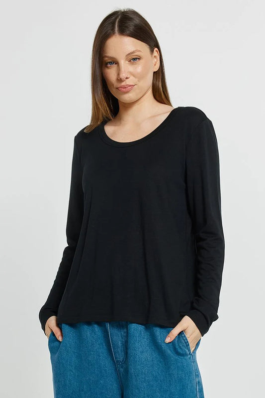 Betty Basics Westin Blended Wool LS Tee
