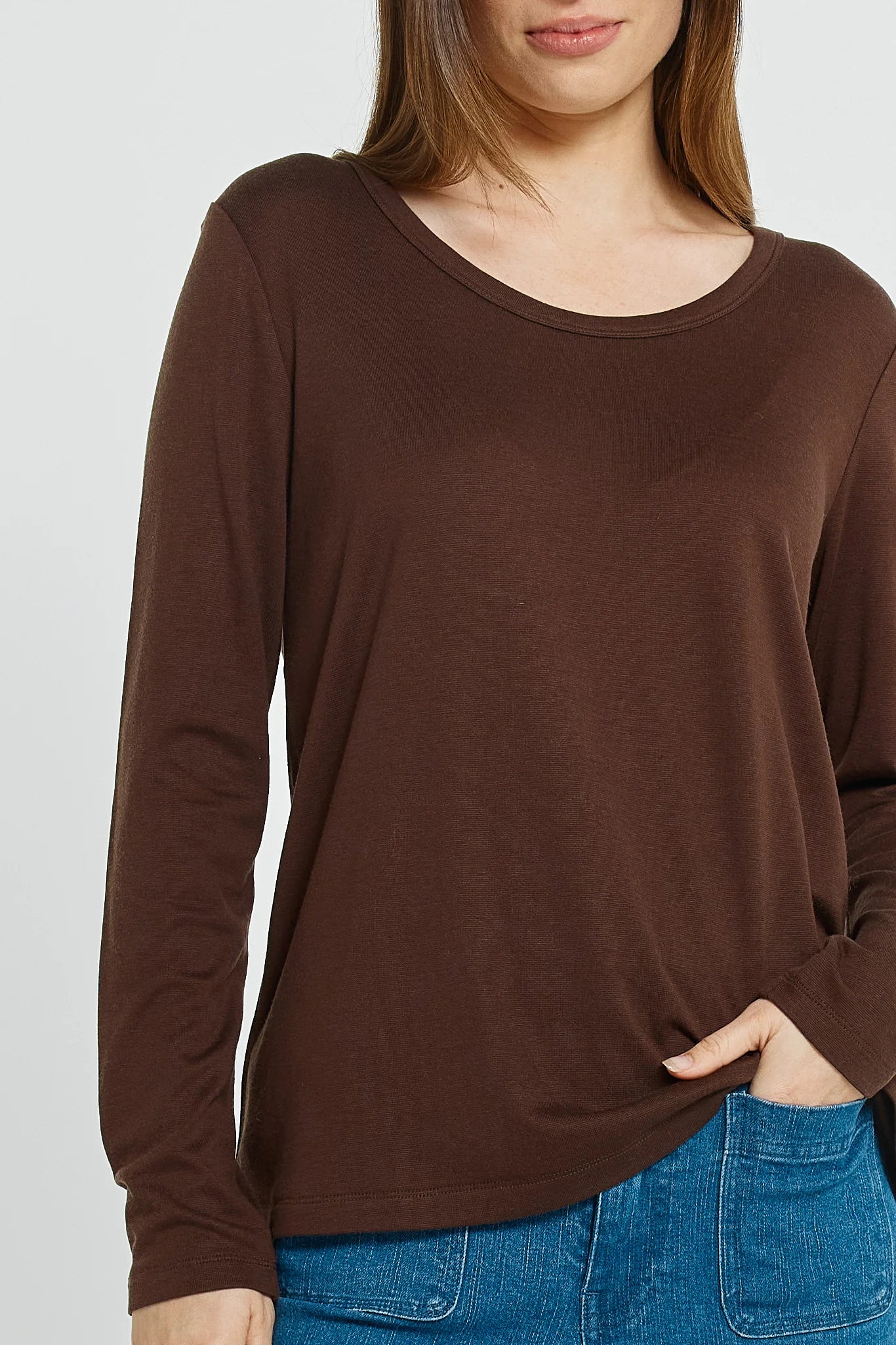 Betty Basics Westin Blended Wool LS Tee