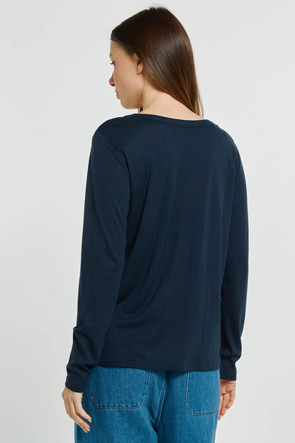 Betty Basics Westin Blended Wool LS Tee