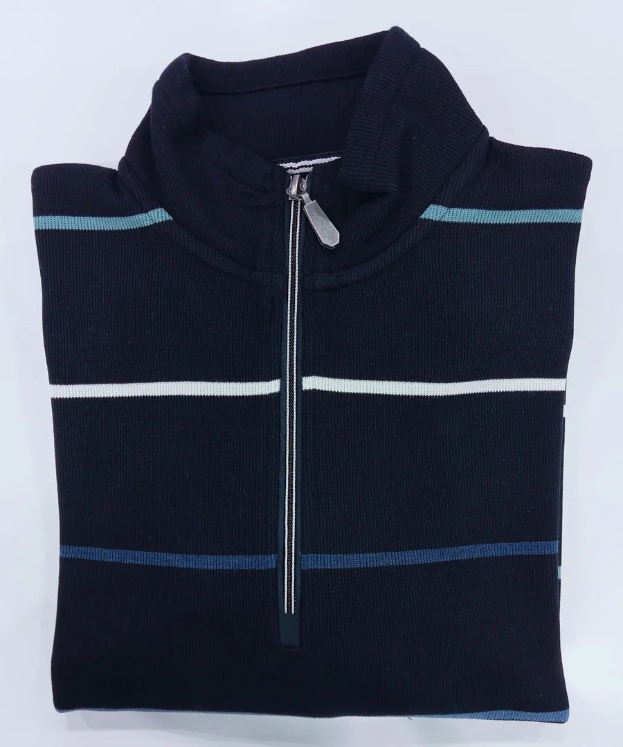 Back Bay French Rib Stripe Jumper