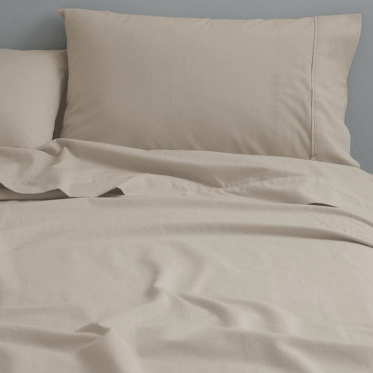 Canningvale Cotton Flannelette Sheet Shet