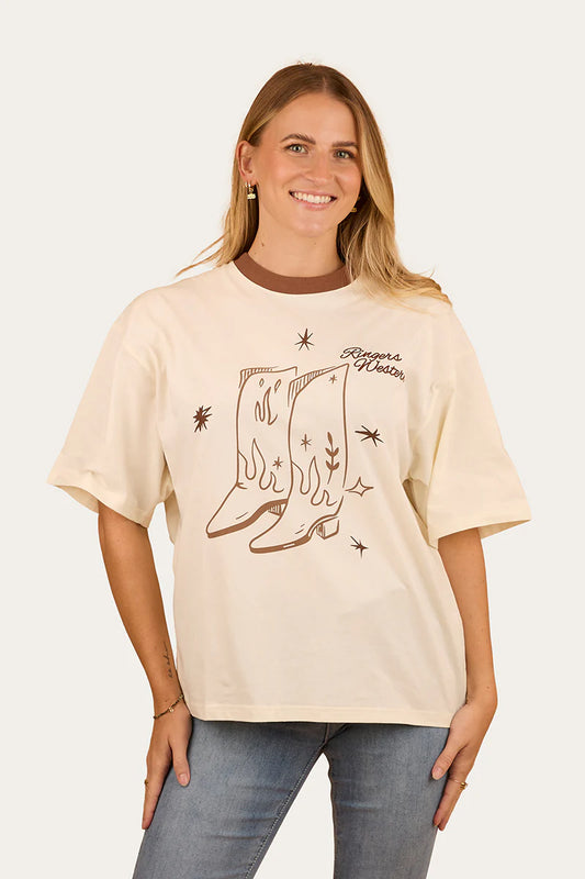 Ringers Western Cody Womens Oversized T-Shirt
