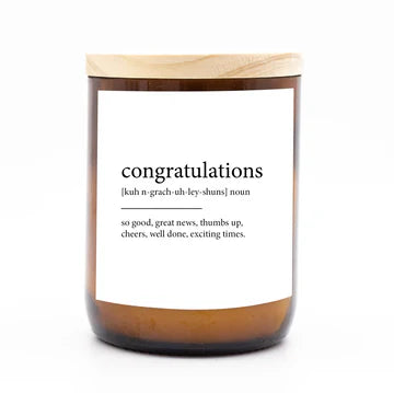 The Commonfolk Dictionary Candle