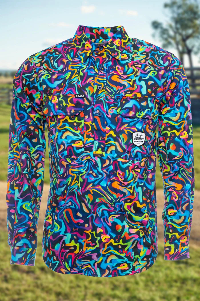 TradeMutt Men's Pearler H/O L/S Workshirt