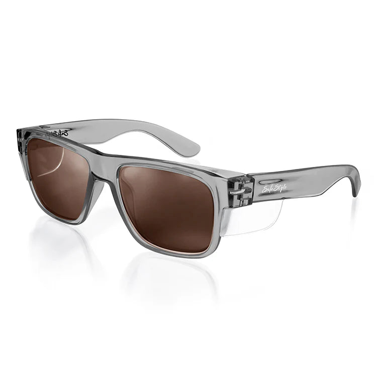 SafeStyle Fusions Graphite Frame/Brown Polarised Lens