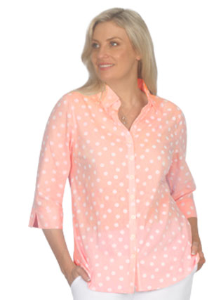 Emily Spot Print Shirt