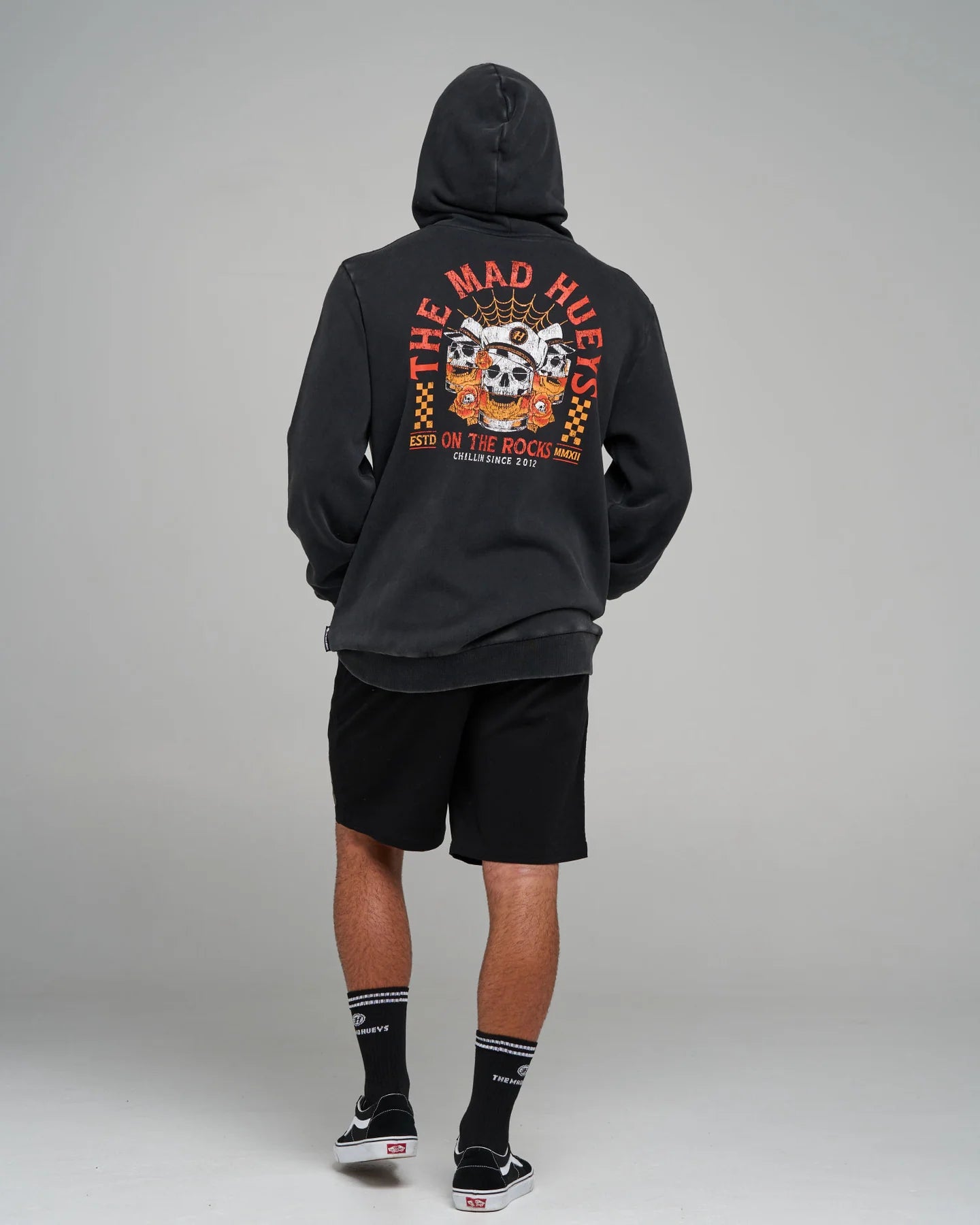 Mad Hueys Triple On The Rocks Hooded Pullover