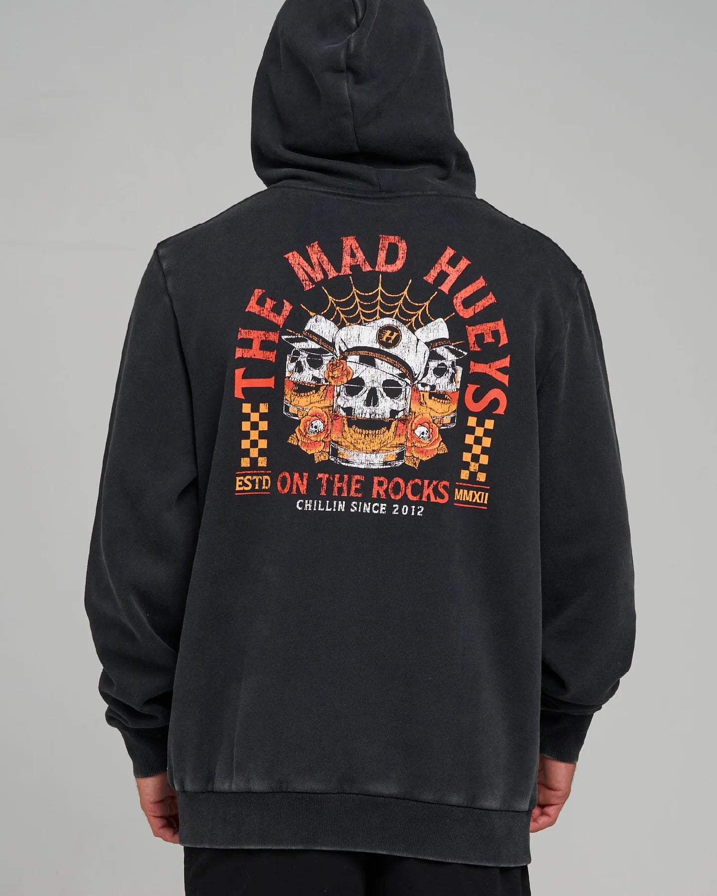 Mad Hueys Triple On The Rocks Hooded Pullover