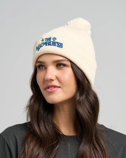 Mad Hueys Mermaids Drink Free Womens Relaxed Beanie