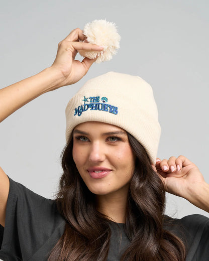 Mad Hueys Mermaids Drink Free Womens Relaxed Beanie