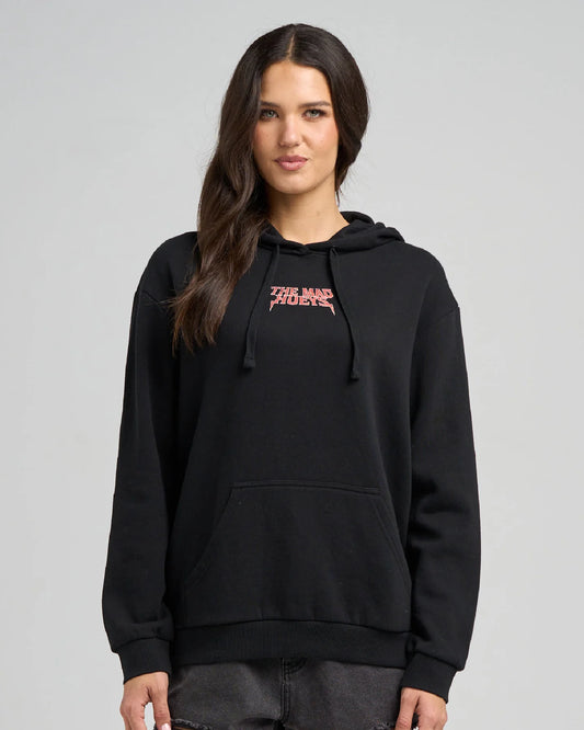 Mad Hueys Born To Hueys Womens Hooded Pullover