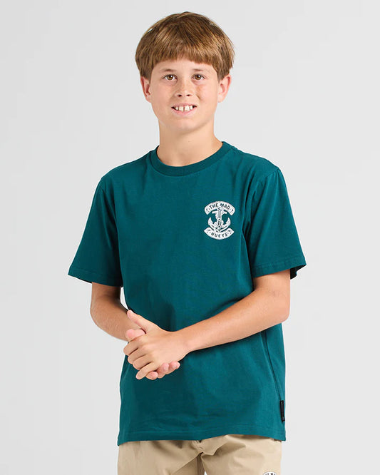 The Mad Hueys Skull Anchor Youth Tee