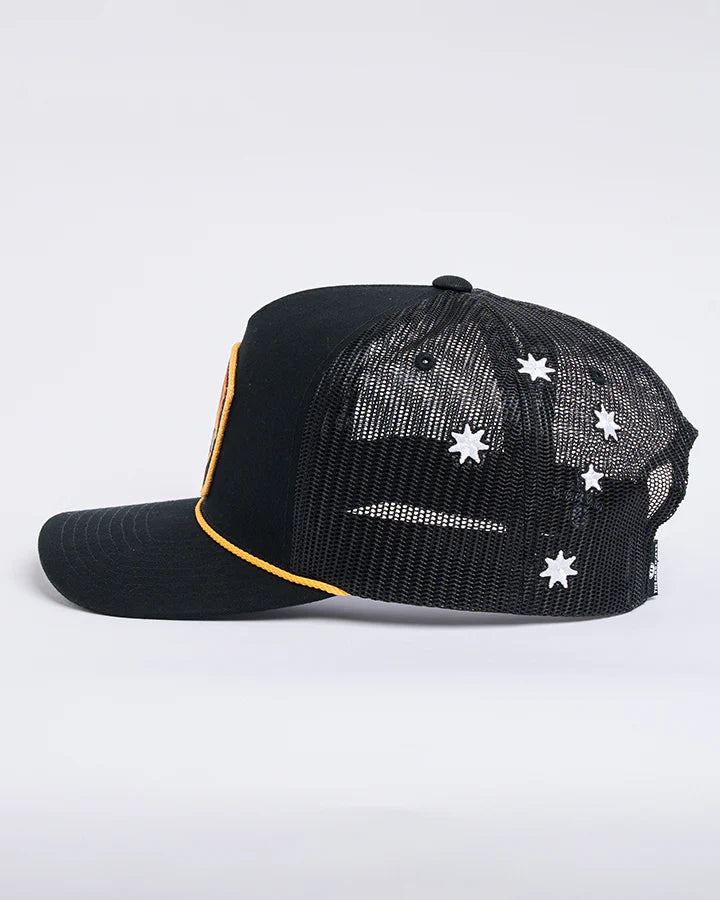 Mad Hueys Oz Straya Twill Trucker