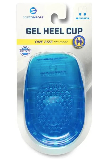 Sof Comfort Gel Heel Cup- Unisex
