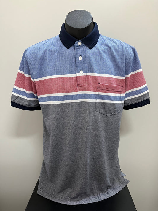 Back Bay Cotton Engineered Polo