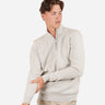 James Harper 1/4 Zip Marle Knit