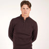 James Harper 1/4 Zip Marle Knit