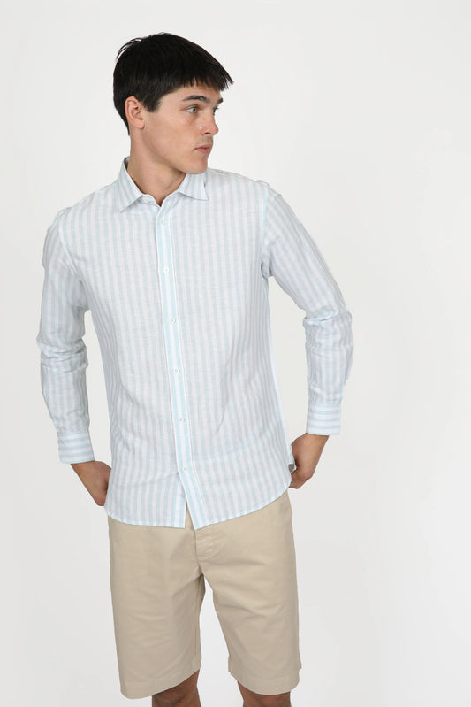 James Harper Evan Stripe L/S Shirt