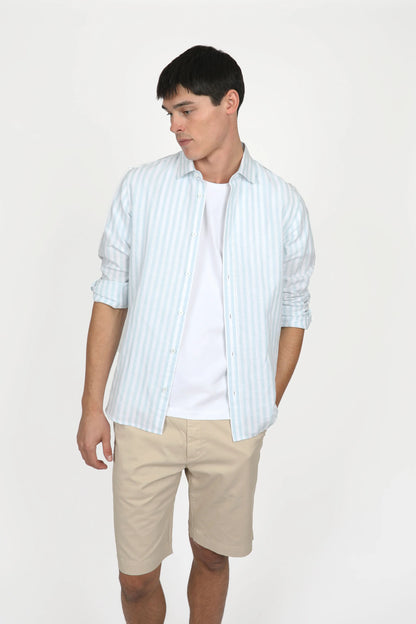 James Harper Evan Stripe L/S Shirt