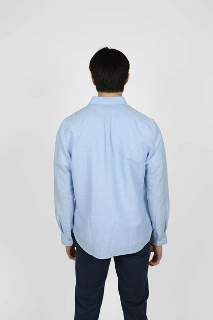 James Harper Benji L/S Linen Shirt