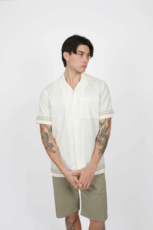 James Harper Aztec Cotton S/S Shirt