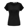 Biz Lana Ladies V - Neck S/S Top