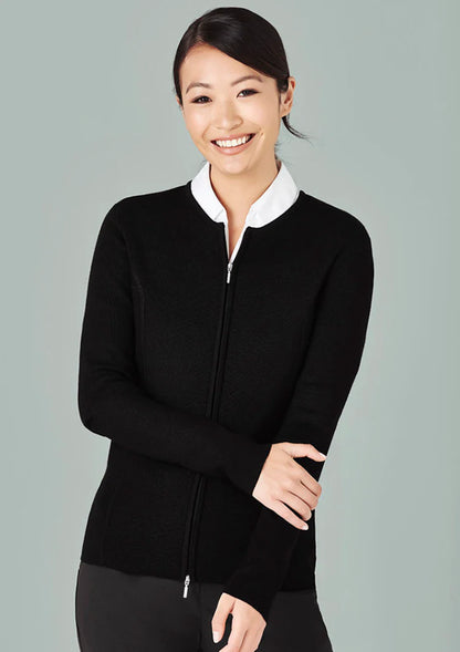 Biz Collection Zip Thru Ladies Cardigan