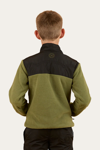 Ringers Western Winston Kids 1/4 Zip Crew Neck Fleece