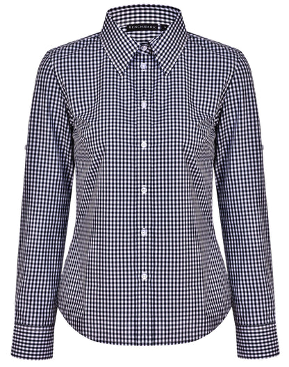 Winning Spirit Gingham Check L/S Shirt