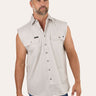 Ringers Western Rob Roy Mens Sleeveless Full Button Work Shirt