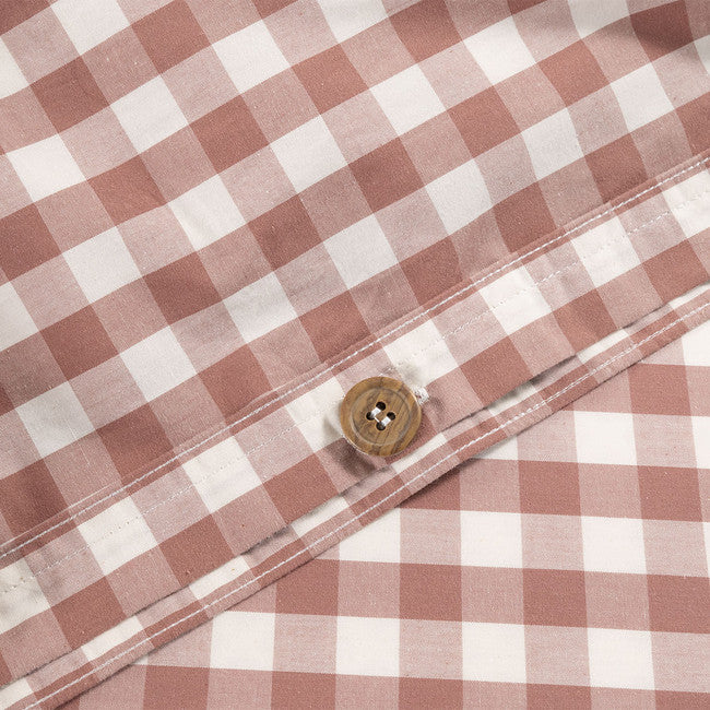 Canningvale Modella Gingham Quilt Cover Set