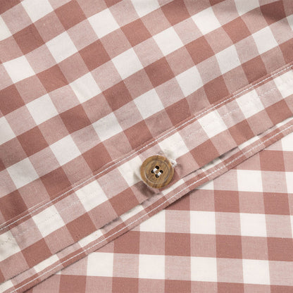 Canningvale Modella Gingham Quilt Cover Set