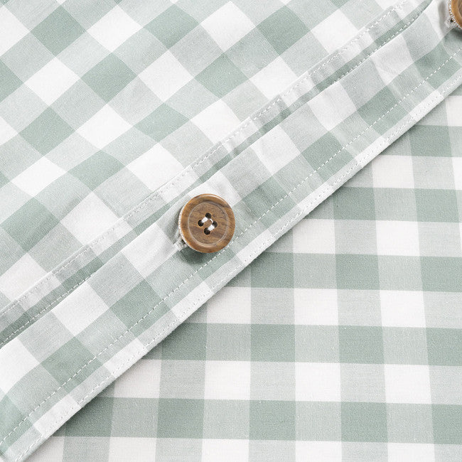 Canningvale Modella Gingham Quilt Cover Set