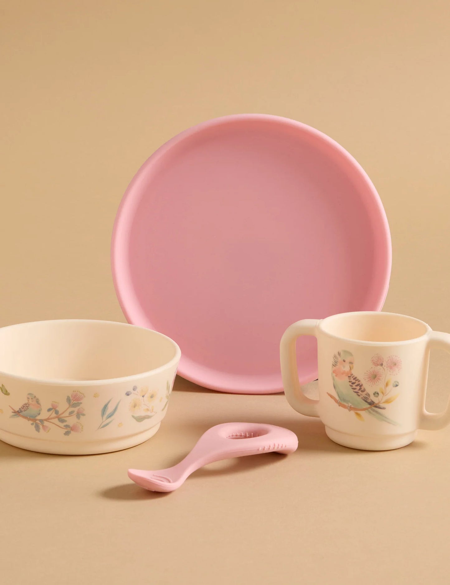 Purebaby Silicone Feeding Set