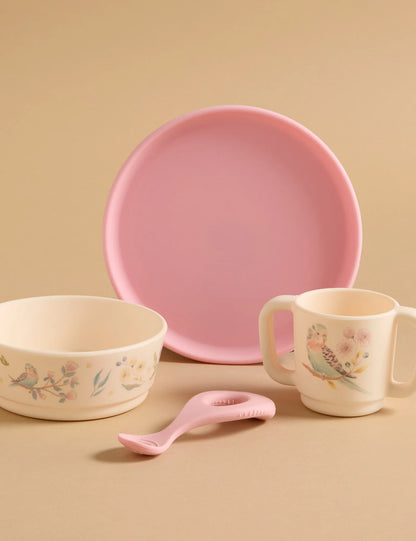 Purebaby Silicone Feeding Set