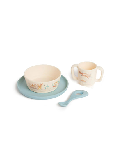 Purebaby Silicone Feeding Set