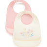 Purebaby Silicone Feeding Bib 2PK
