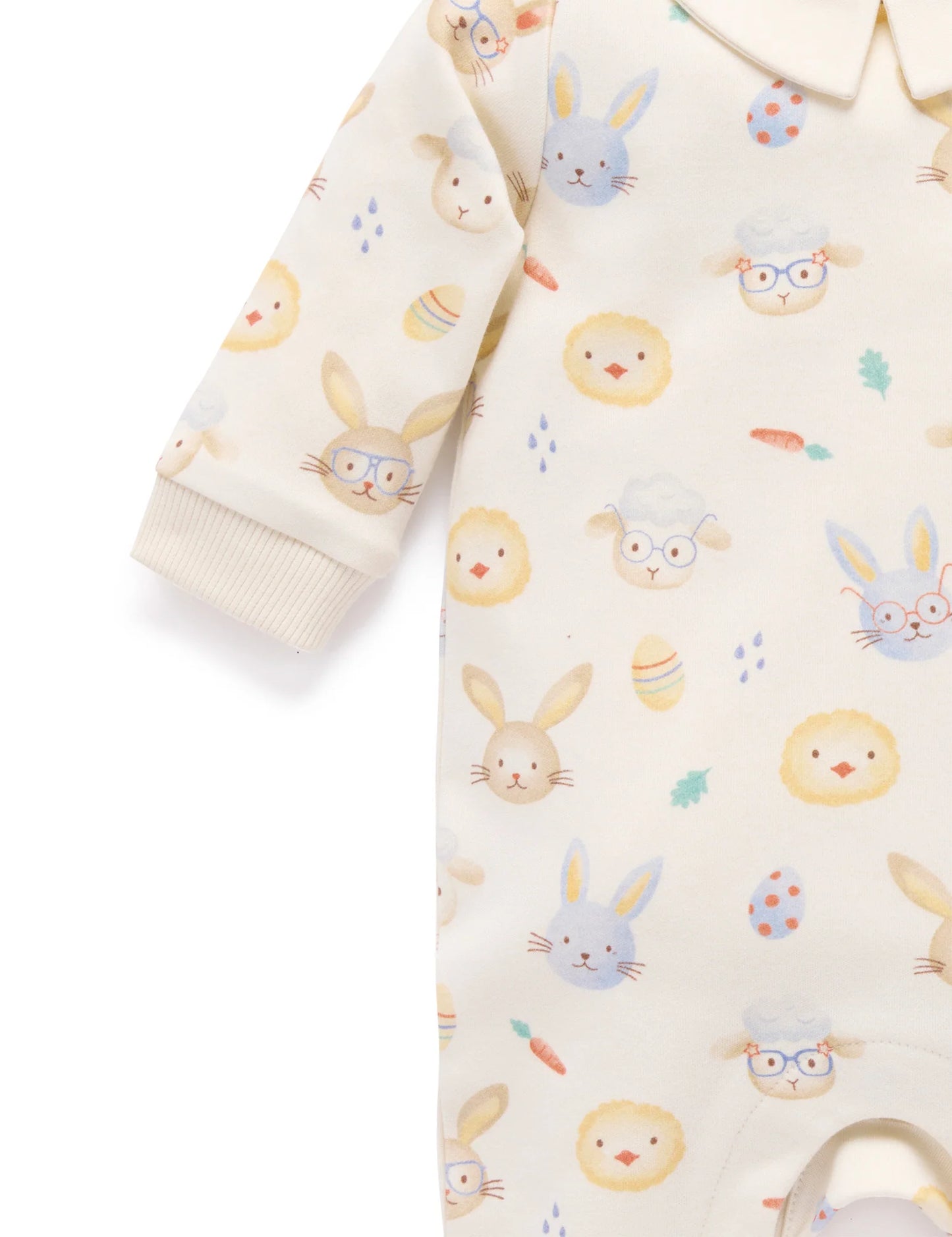 Purebaby Hoppity Thick Growsuit