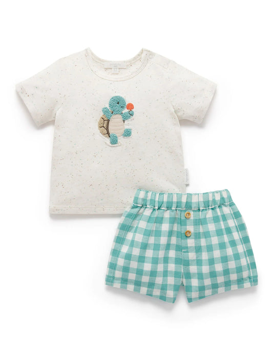 Purebaby Tee and Short Set