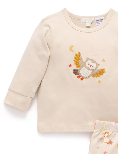 Purebaby Owl Dreams Thick PJ Set