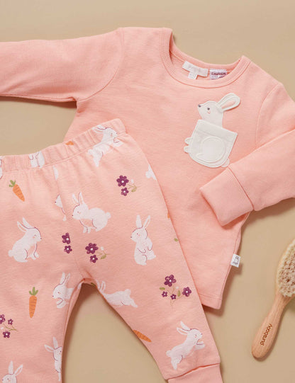 Purebaby Novelty Textured PJ Set