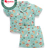 Purebaby Button Up PJ Set